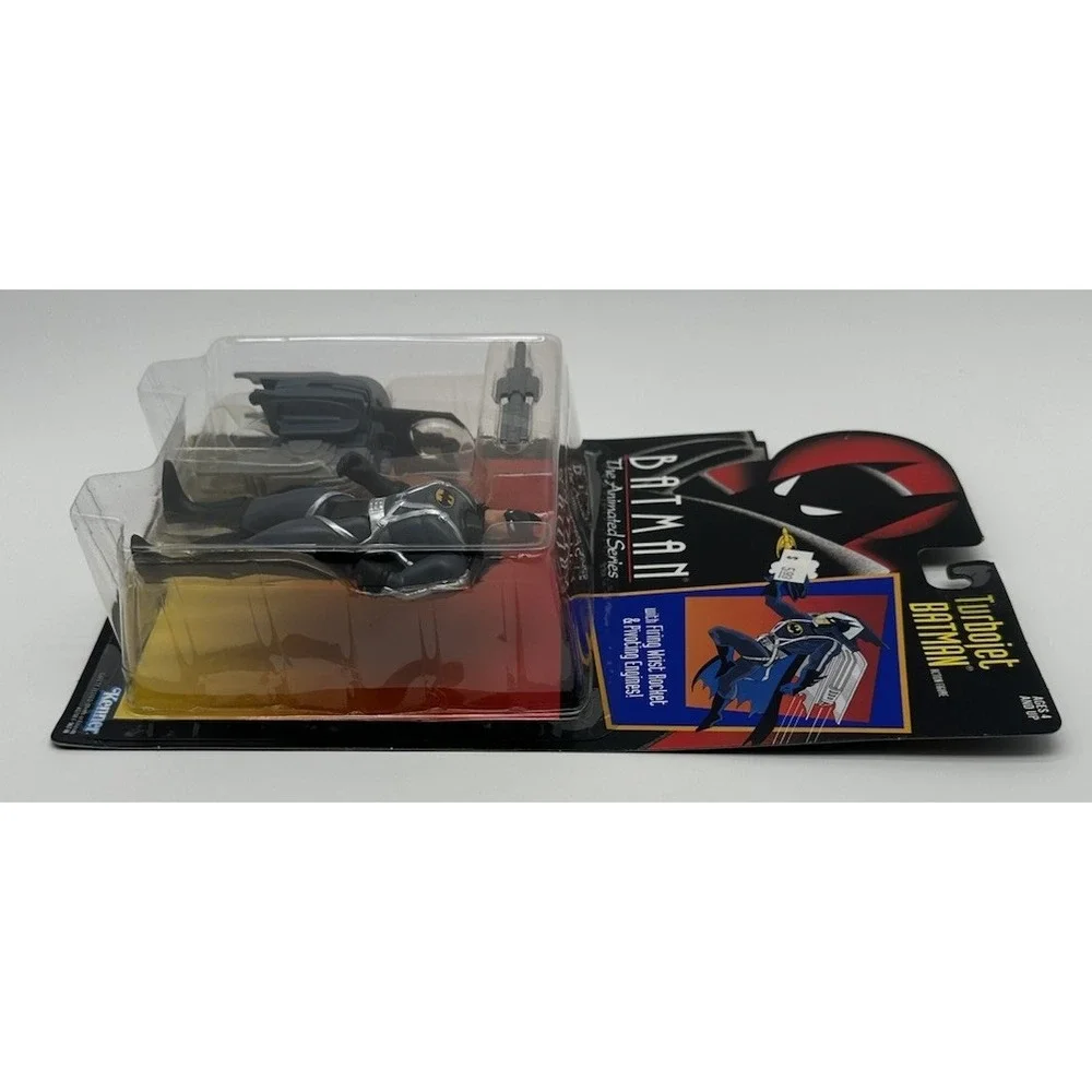 1992 KENNER BATMAN ANIMATED SERIES TURBOJET BATMAN GRAY MISSILE VARIANT NEW